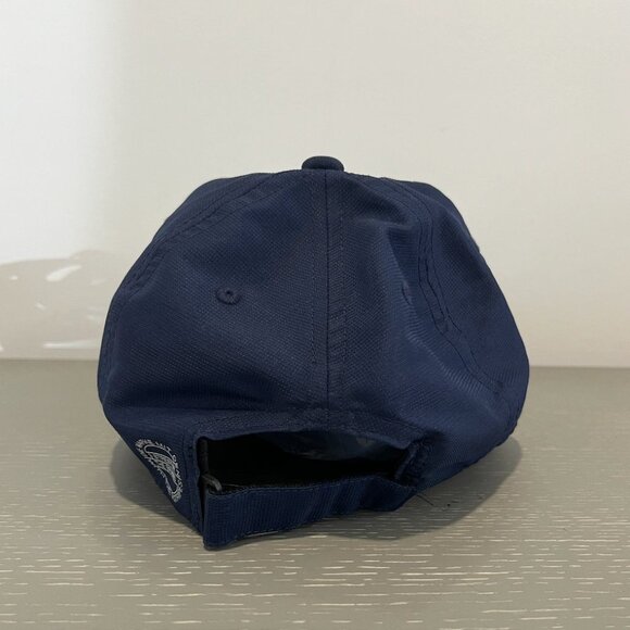 Adidas Originals Mens Modern Relaxed Fit Strapback Cap in Collegiate Navy NWOT - Picture 3 of 4